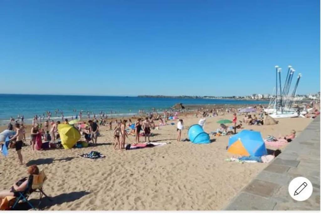 St Malo Maison Avec Jardin Proche Gare Plage Intramuros Chien Admis Parking Gratuit Сен Мало Екстериор снимка