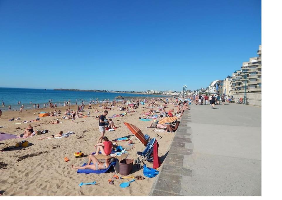 St Malo Maison Avec Jardin Proche Gare Plage Intramuros Chien Admis Parking Gratuit Сен Мало Екстериор снимка