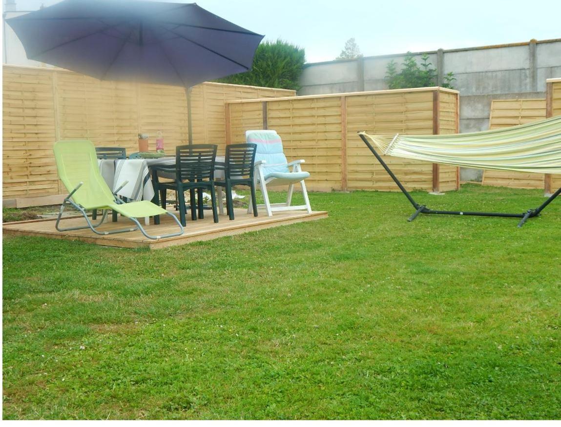 St Malo Maison Avec Jardin Proche Gare Plage Intramuros Chien Admis Parking Gratuit Сен Мало Екстериор снимка